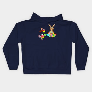 Easter Rabbit Kids Hoodie